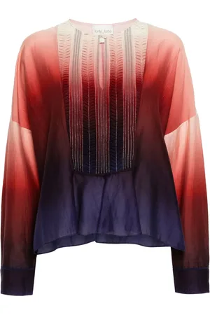 FORTE FORTE Blouse met kleurverloop