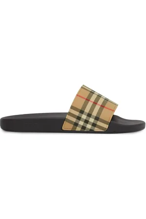Burberry Geruite slippers