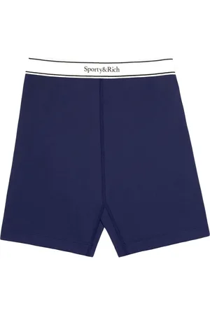 Sporty & Rich Serif shorts met logoband