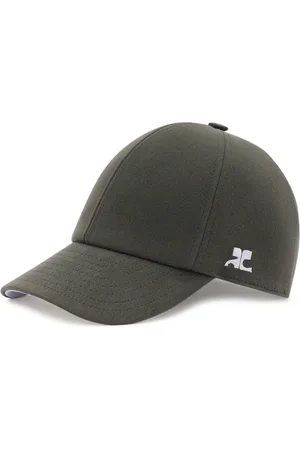 Courrèges Honkbalpet met geborduurd logo