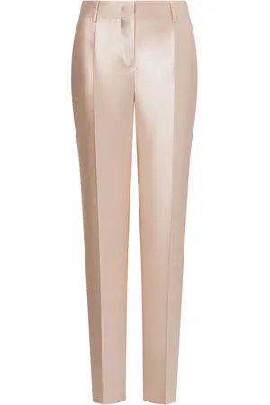Alberta Ferretti Mikado satijnen broek