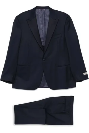CANALI Pak met enkele rij knopen