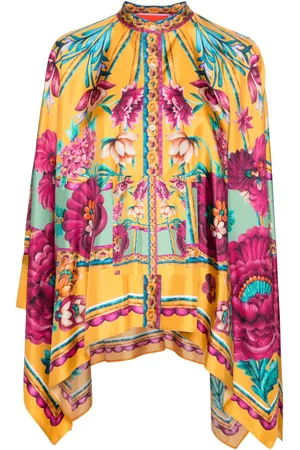 La DoubleJ Blouse met bloemenprint