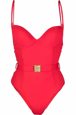 Noire Swimwear Badpak met ceintuur