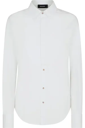 Dsquared2 Blouse met gespreide kraag