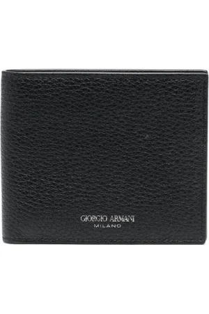 Giorgio Armani Portemonnee met textuur