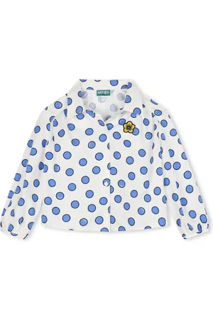 Kenzo Katoenen shirt met stippen