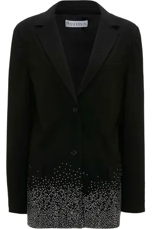 J.W.Anderson Blazer met kristallen en enkele rij knopen