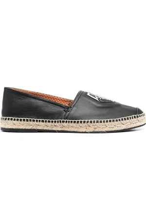 Philipp Plein Espadrilles met logoplakkaat