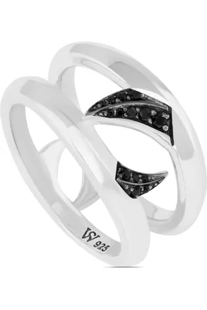 STEPHEN WEBSTER Double Thorn ring met saffier