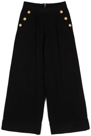 Balmain Broek met wijde pijpen