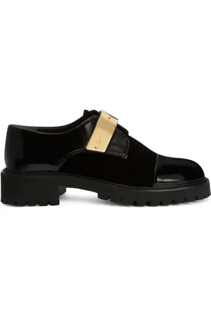 Giuseppe Zanotti Abigail loafers met metallic detail