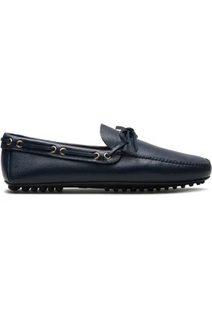 CAR SHOE Driving leren loafers