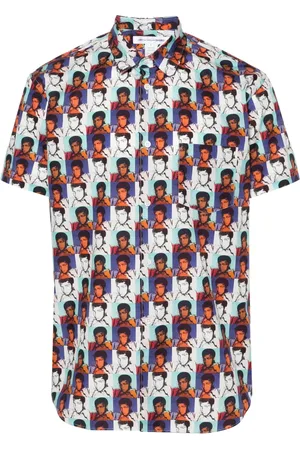 Comme des Garçons X Andy Warhol katoenen overhemd