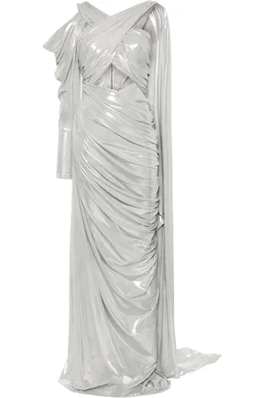 MITILIANE COUTURE Metallic maxi