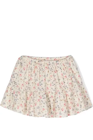 BONPOINT Rok met bloemenprint
