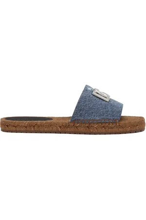 Dolce & Gabbana Espadrilles met logoplakkaat