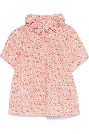 Il gufo Shirt met kersenprint