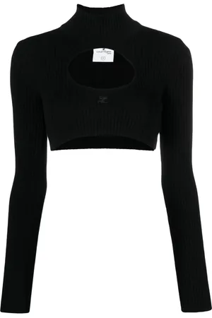 Courrèges Trui met geborduurd logo