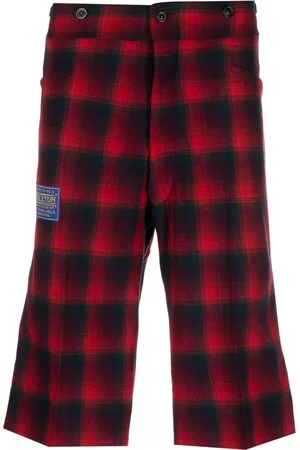 Maison Margiela X Pendleton geruite bermuda shorts