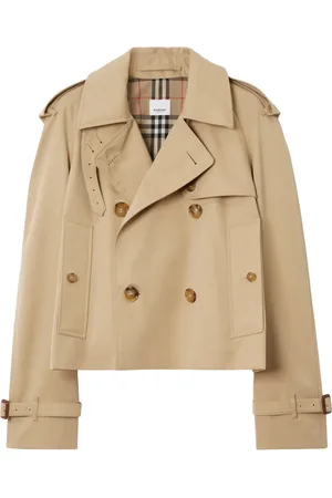 Burberry Trenchcoat met dubbele rij knopen
