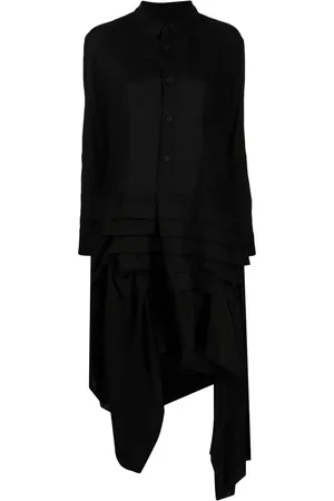 YOHJI YAMAMOTO Asymmetrische blousejurk