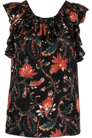 ULLA JOHNSON Blouse met bloemenprint
