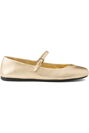 Prada Leren ballerina