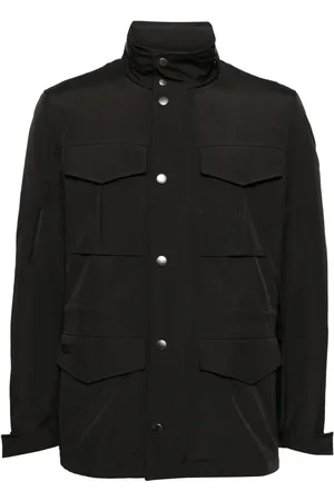 Gucci Jack met drukknoopsluiting en hoge hals
