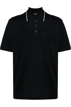 Giorgio Armani Poloshirt met geborduurd logo