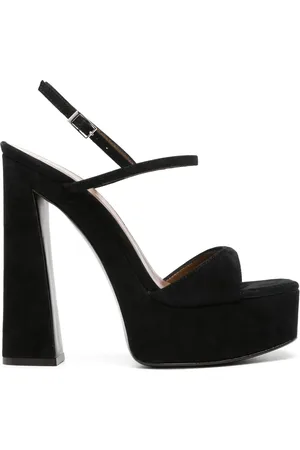 Giuseppe Zanotti 105mm suède sandalen met plateauzool