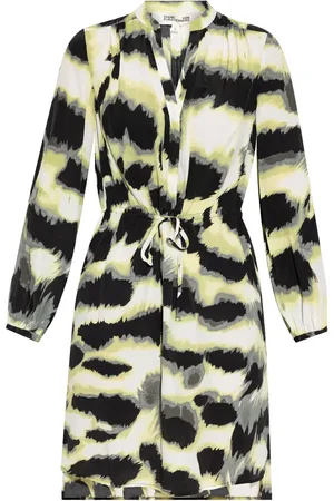 Diane von Furstenberg Jurk met abstracte print