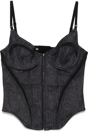 MUGLER Denim korset