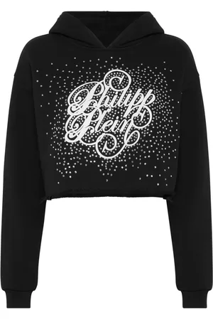 Philipp Plein Hoodie verfraaid met stras