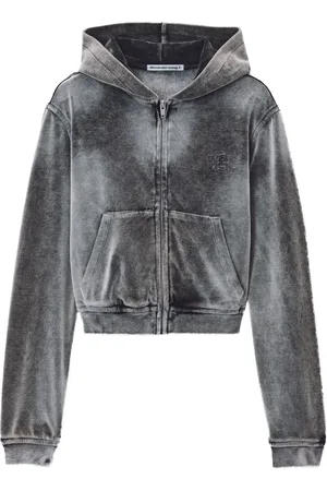Alexander Wang Fluwelen hoodie