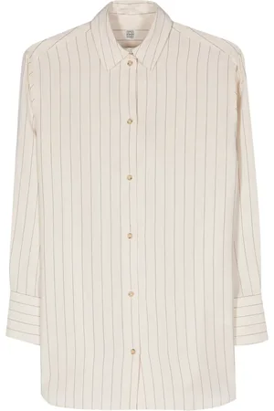 Totême Blouse met krijtstreep