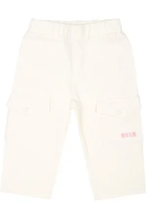 Msgm Broek met geborduurd logo