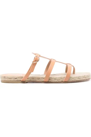 Castaner Sandalen met raffia zool
