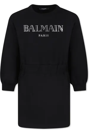 Balmain Sweater met geborduurd logo van biologisch katoen