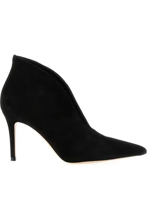 Gianvito Rossi Black Suede 85 Vamp boots