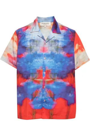 Fiorucci Overhemd van biologisch katoen met print