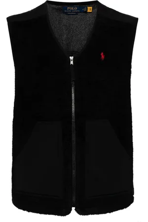 Ralph Lauren Gilet met imitatie lamswol