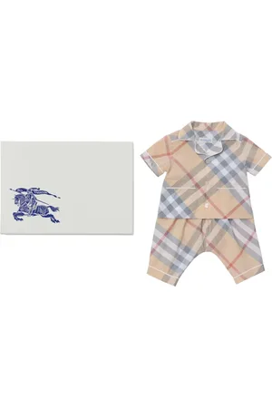 Burberry Geruite katoenen shirt en broek