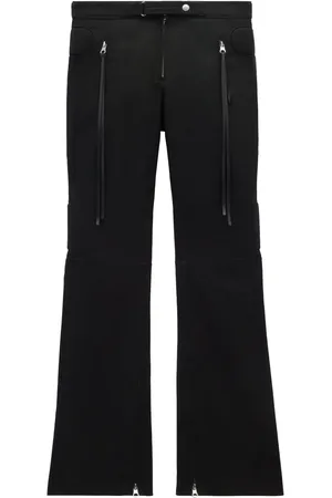 Courrèges Racer flared katoenen broek