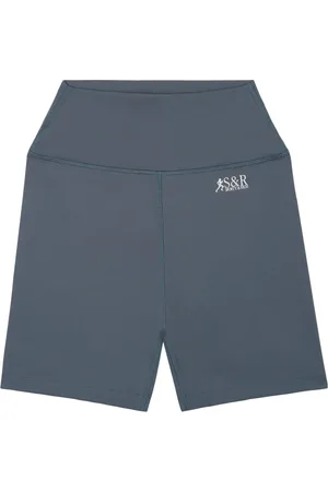 Sporty & Rich Bikershorts met logoprint