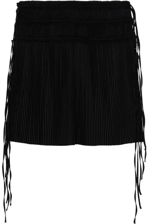 Helmut Lang Plooirok met band