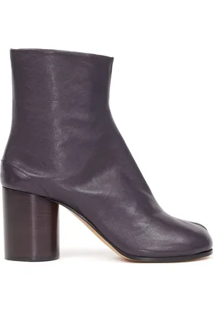 Maison Margiela Tabi 80 mm leren enkellaarzen