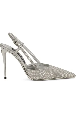 Dolce & Gabbana KIM DOLCE&GABBANA slingback pumps verfraaid met kristallen