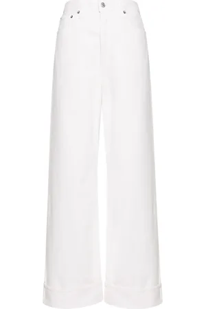 AGOLDE Dame high waist jeans met wijde pijpen
