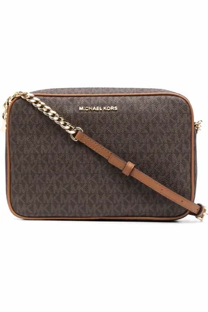 Michael Kors Jet Set leren crossbodytas
